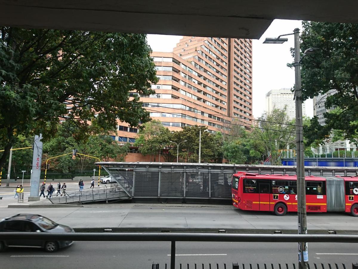 Apartmán Centro Internacional Apto 2 Hab Bogotá Exteriér fotografie